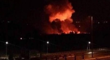 الطيران الإسرائيلي يقصف  مطار “التيفور” العسكري شرق حمص