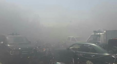حريق في مرآب الحجز التابع لمديرية جمارك حمص يثير شكوك الموالين
