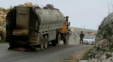عشرات الصهاريج المحملة بالوقود تتجهة من سوريا إلى لبنان بحماية الفرقة الرابعة