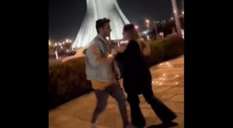 السلطات الإيرانية تحكم على خطيبين بالسجن 10 سنوات بسبب رقصهما في الشارع!