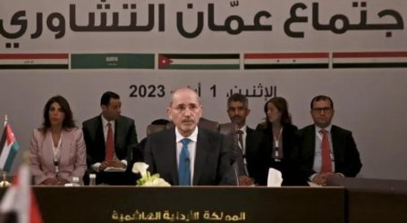 وزير الخارجية الأردني يصرح بنتائج الاجتماع العربي بشأن الأزمة السورية